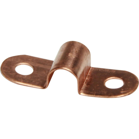 AG Copper Saddle Pipe Clamps (3/16" OD Pipe / Pack of 5) 304981