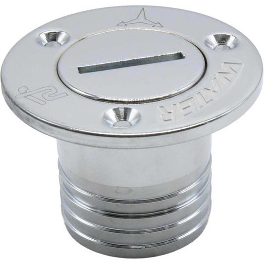 Maestrini Chromed Brass Water Deck Filler (51mm Hose) 305012