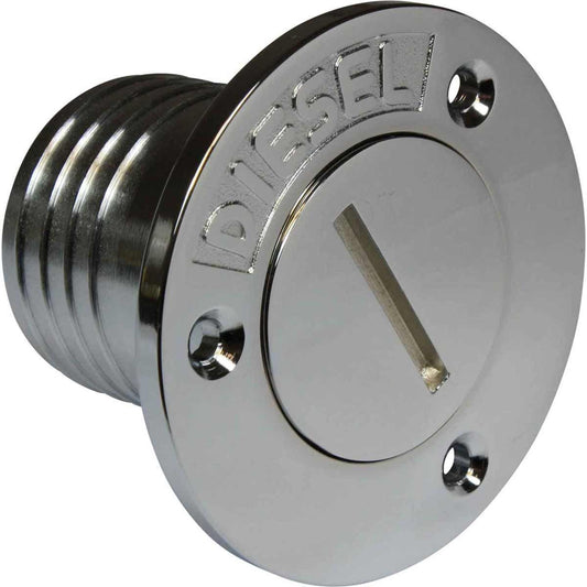 Maestrini Chromed Brass Diesel Deck Filler (51mm Hose) 305017