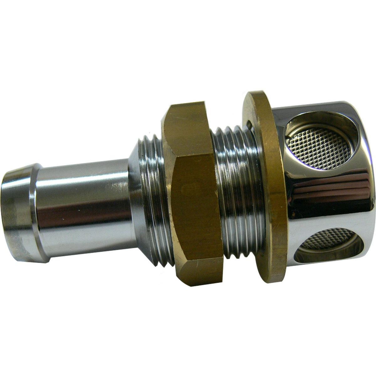 Maestrini Chrome Plated Brass Tank Vent with Gauze (19mm) 305111