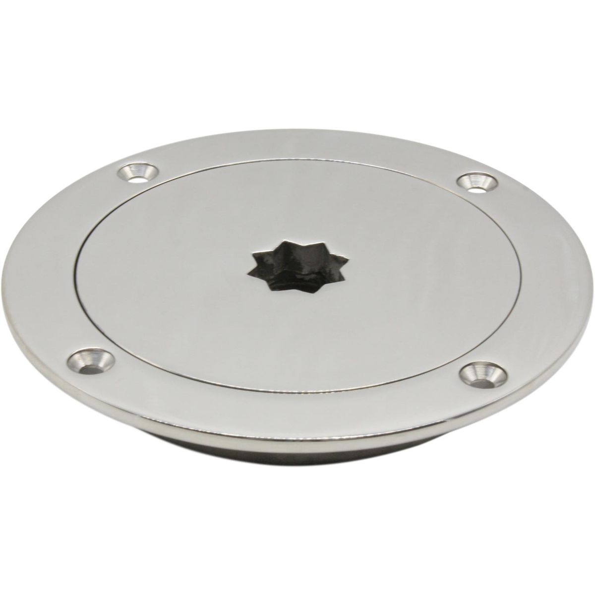 Osculati Stainless Steel Deck Plate (95mm Opening) 305324