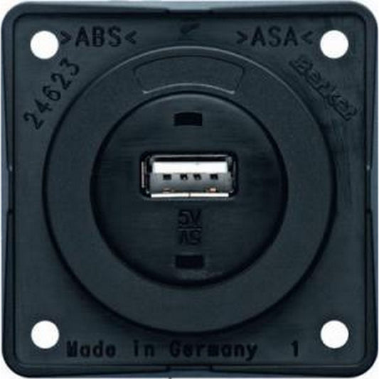 W4 Berker USB Charging Point in Anthracite 30540