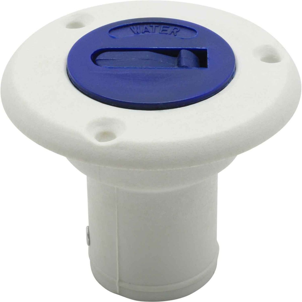 Osculati Nylon Water Filler (38mm / White & Blue / Flat Top) 305465