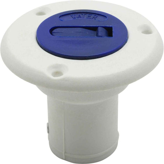 Osculati Nylon Water Filler (38mm / White & Blue / Flat Top) 305465