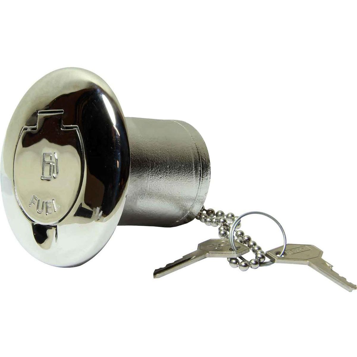 Osculati Stainless Steel Fuel Deck Filler for 51mm Hose 305711