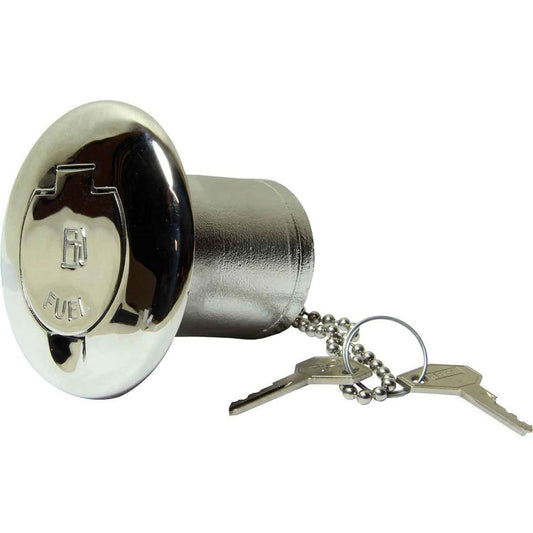 Osculati Stainless Steel Fuel Deck Filler for 51mm Hose 305711