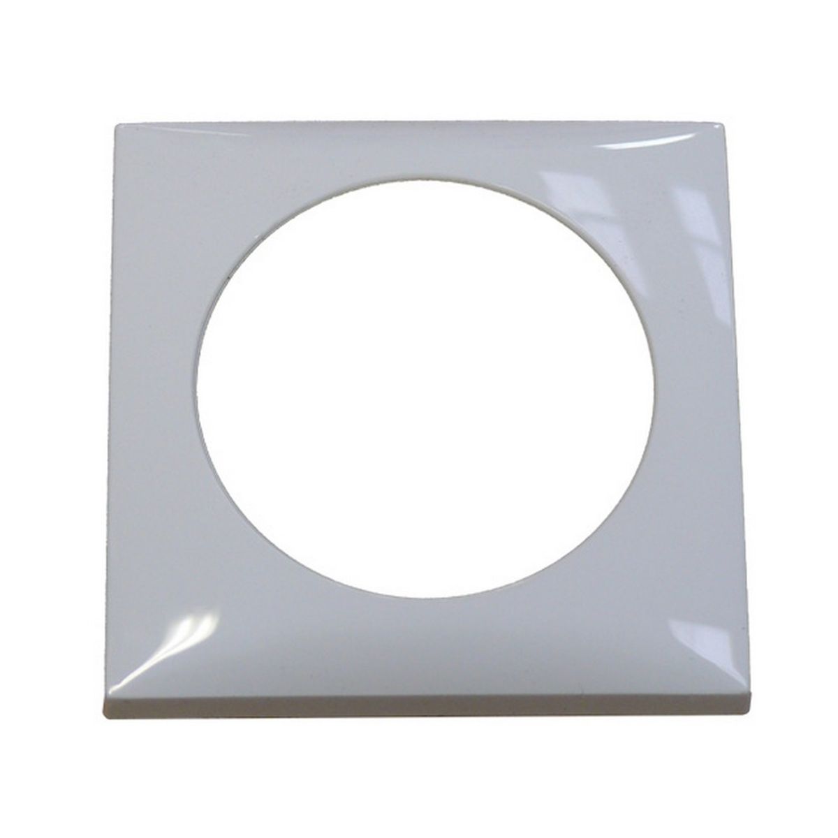 W4 Single Frame Flow in White for 30571A Cigar Socket