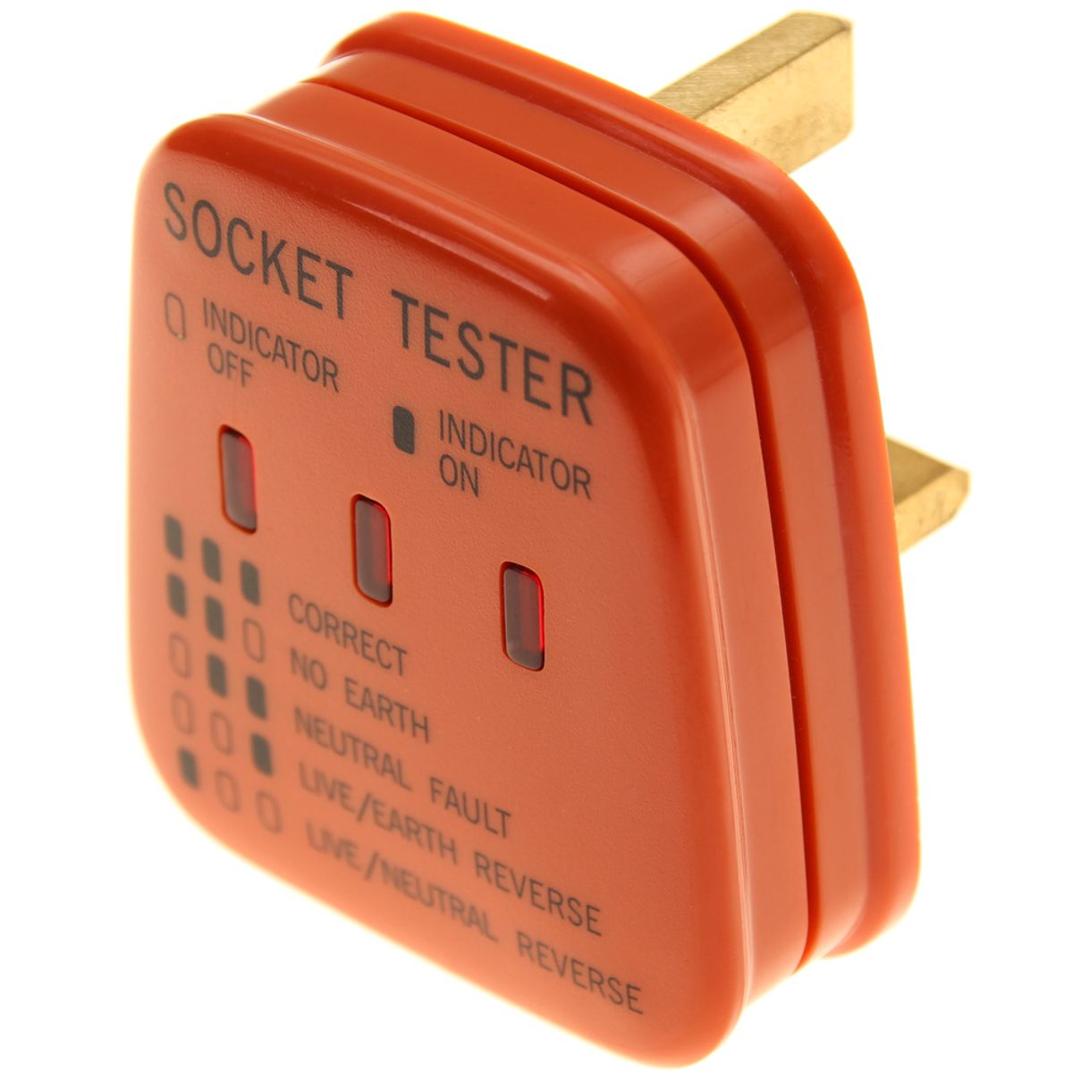 W4 Mains Tester (13A / UK 3-Pin) 30622