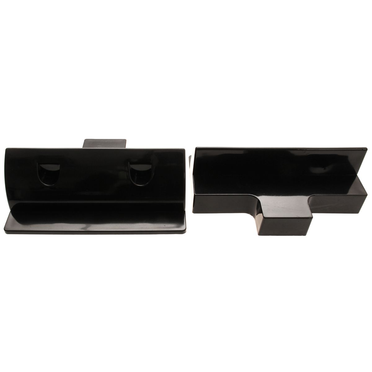 AG Pair of Black ABS Side Solar Support Mounts 30664