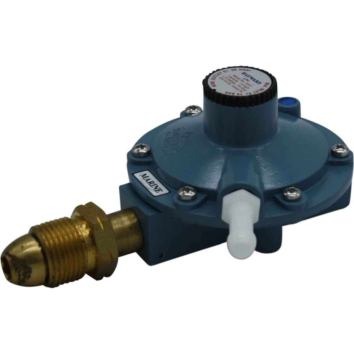 GasBOAT 4207 Marine Gas Regulator for Propane (5/8" POL Male BSP) 307707
