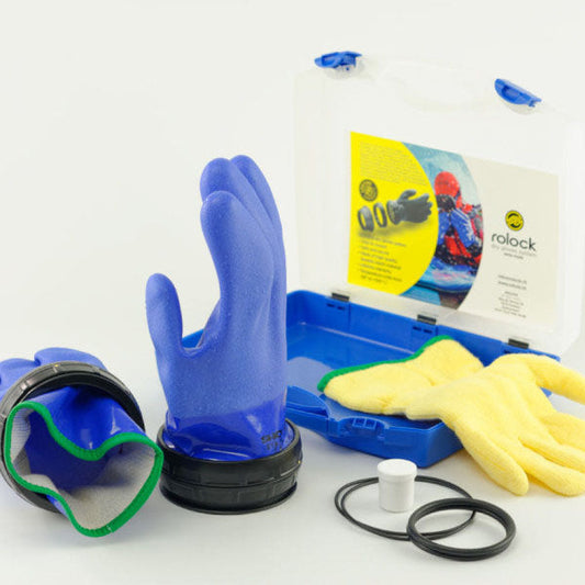 (CONTACT US FOR STOCK) RoLock 3 with Blue PVC Gloves & Removable Inner Lining
