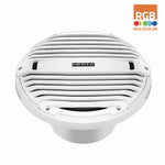 Hertz 500W 10" 2 Ohm HMS RGB LED Marine Subwoofer - Total White