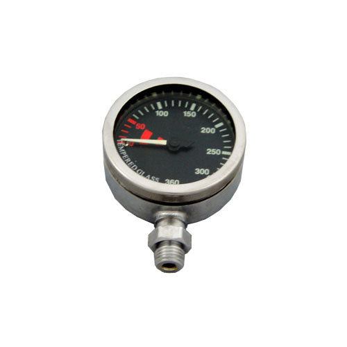 Nautilus SPG52 mm 0-360 Bar, Tempered Glass BLACK Dial