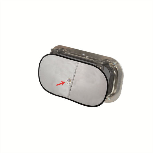 Waterline Design Blinds w/ Ventilation Portlight Small (230 x 490mm) 2 Pack