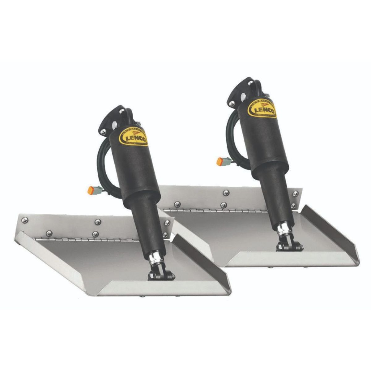 Lenco Stainless Steel Trim Tab Kit (Edge Mount / 12" x 12") 4-46542
