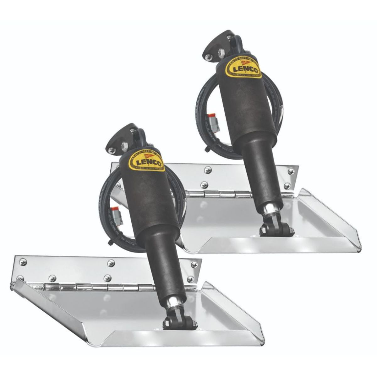 Lenco Stainless Steel Trim Tab Kit 12V (12"x9", Standard Performance) 4-46562