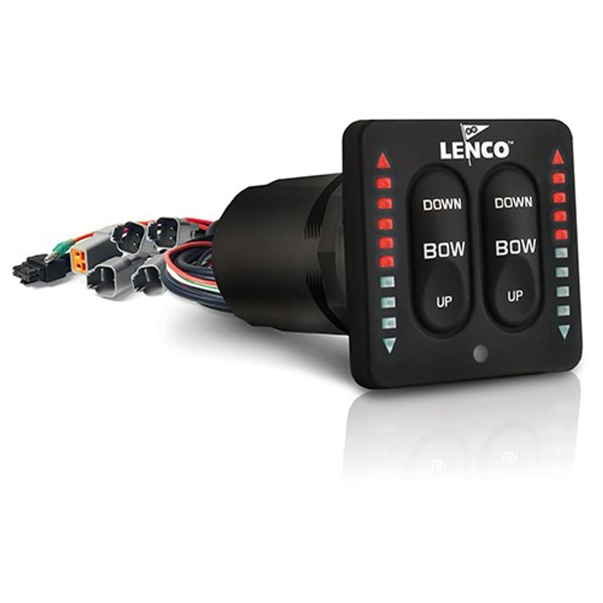 Lenco LED Indicator Integrated Tactile Switch Kit (Dual Actuator) 4-46637