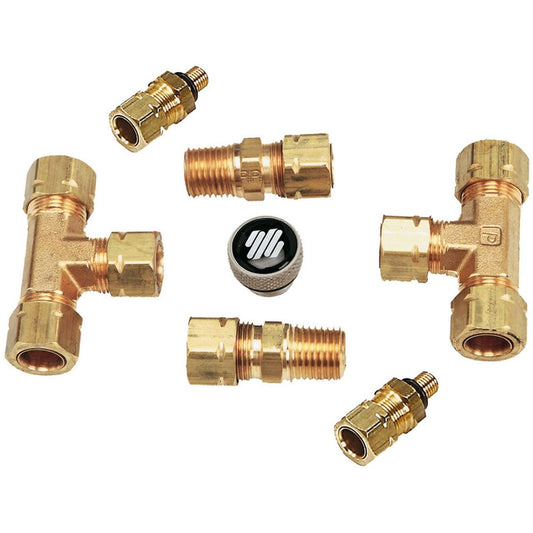 Ultraflex LD Dual Station Fitting Kit for 3/8" Tube 4-47088