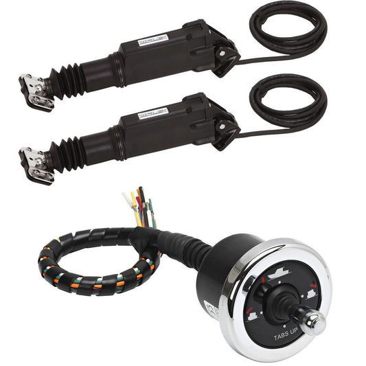Uflex Trim Tab Actuators and Joystick Set (12V) 4-47656