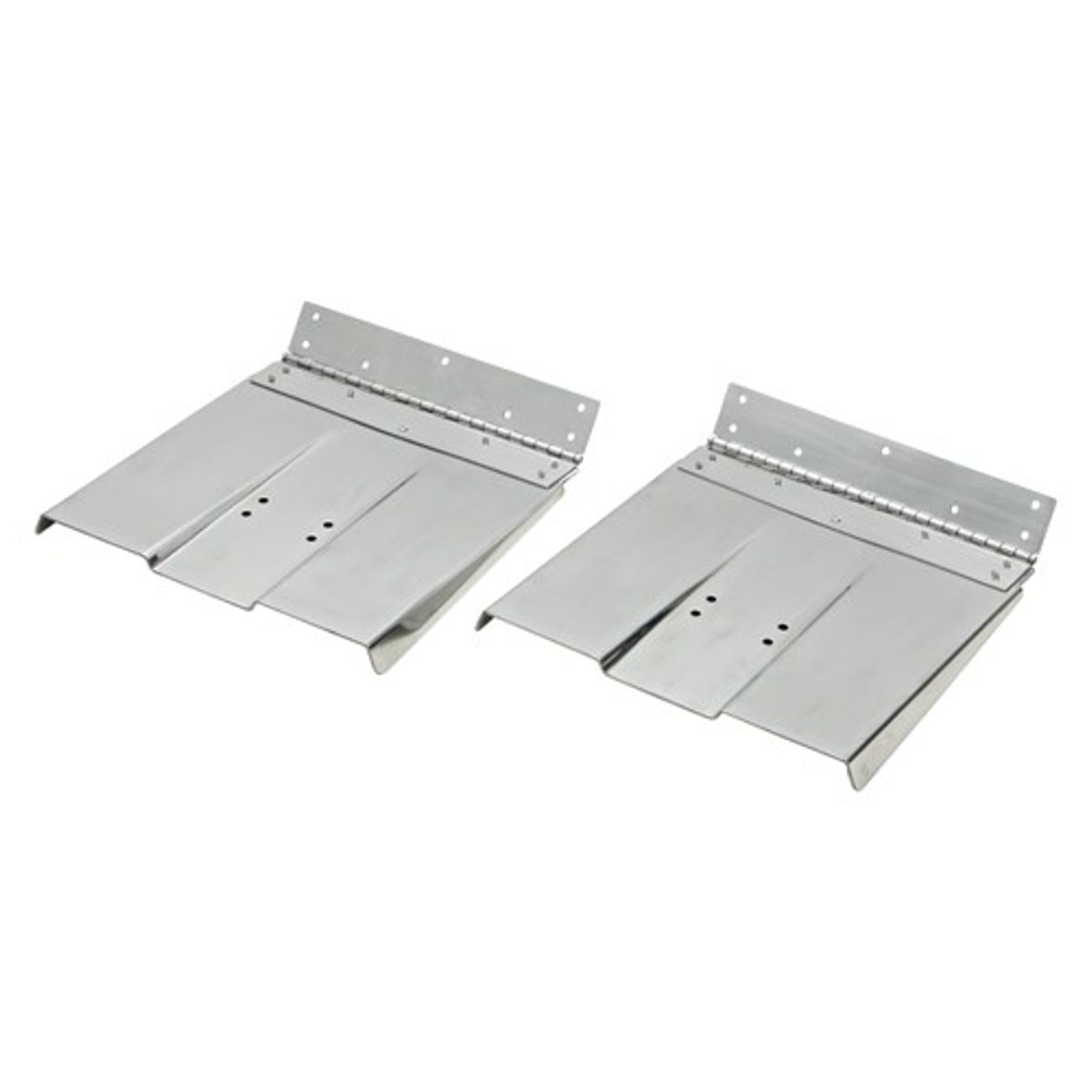 Uflex Stainless Steel Trim Tab Plates (12" x 12" / Per Pair) 4-47663