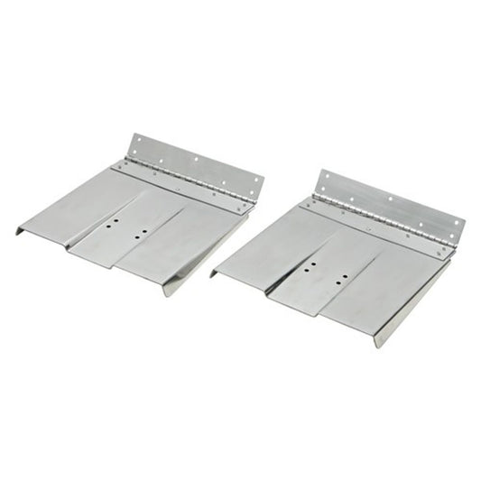 Uflex Stainless Steel Trim Tab Plates (12" x 9" / Per Pair) 4-47662