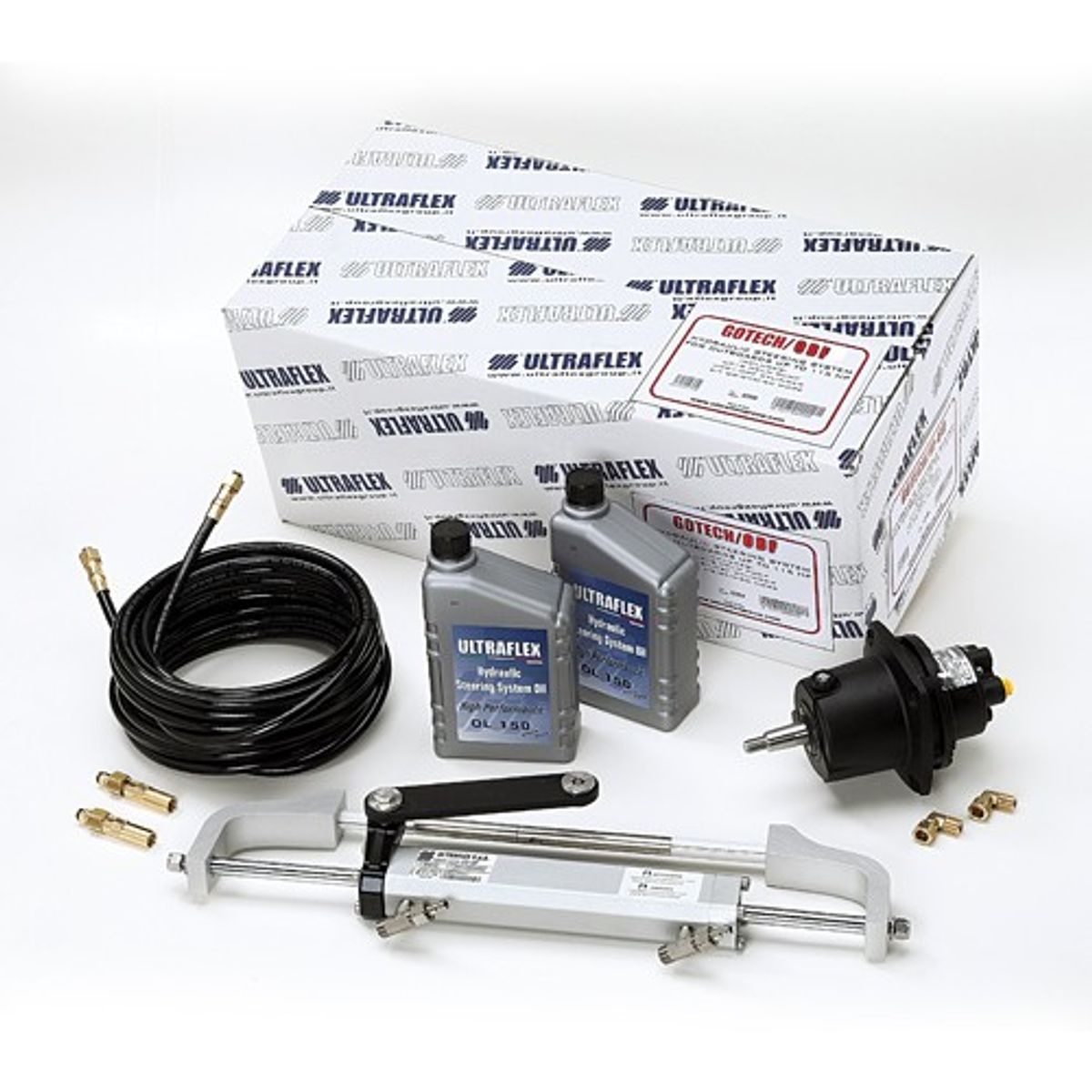 Ultraflex Gotech Outboard Hydraulic Steering Kit (6m) 4-48120