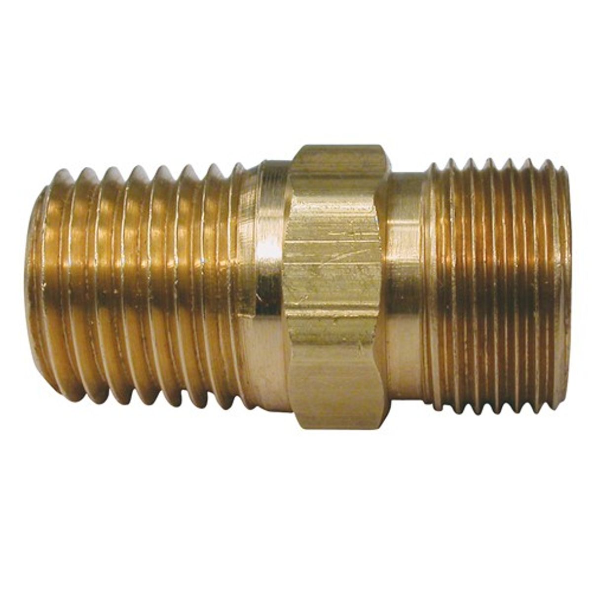 AG PH Straight Threaded Adaptor (1/4" NPT Male to 9/16" BSPT Male) 4-48371