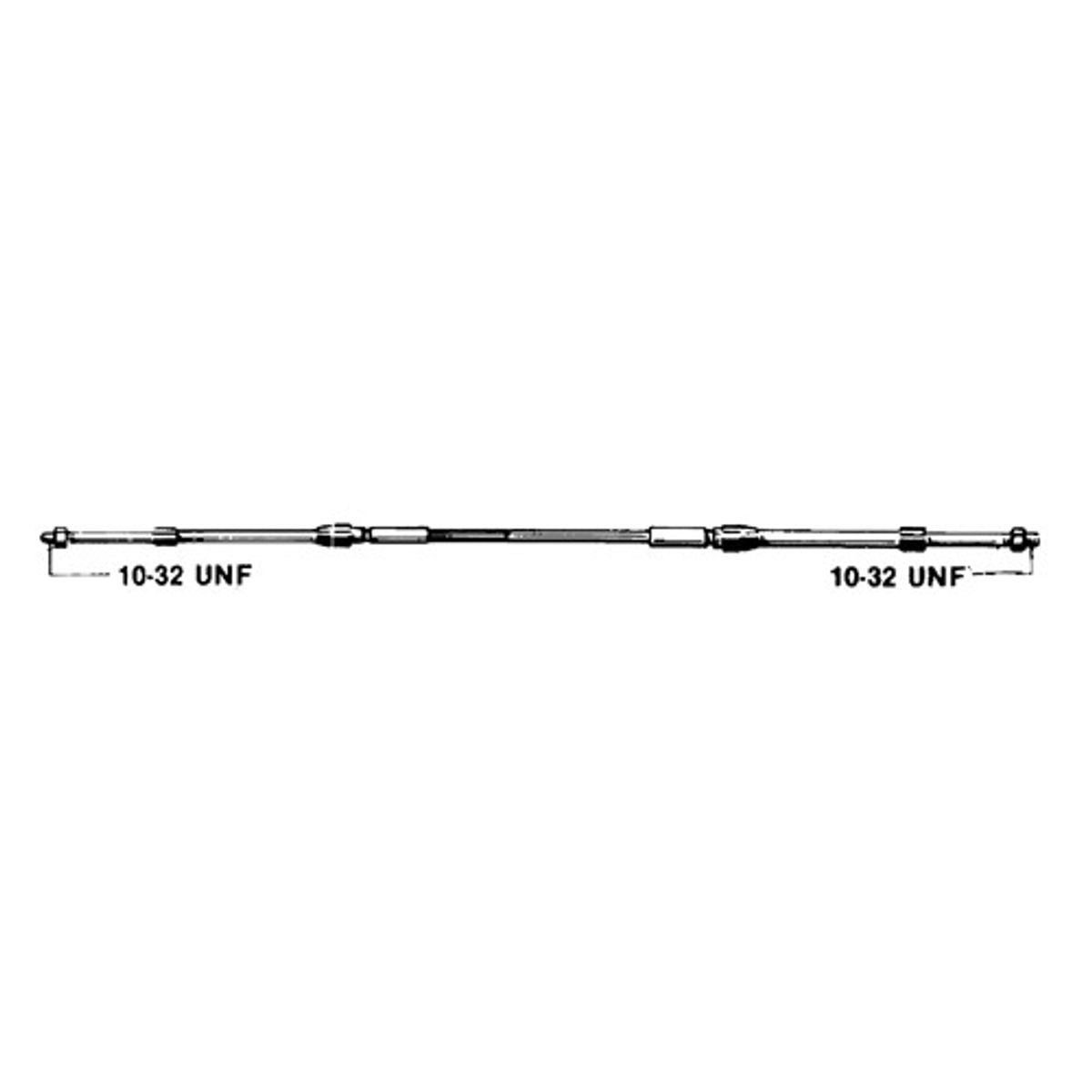 Ultraflex Mach Zero 33C Control Cable 21ft (6.4m) 4-CM0-21