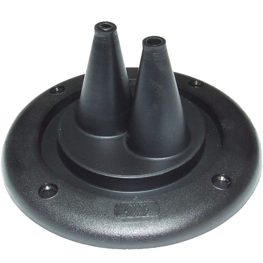 Ultraflex Black Cable Sealing Gaiter (105mm OD / 5mm-8mm Twin Cable) 4-R3