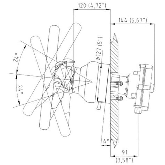 Ultraflex Fast Connect Tilt Steering Helm 4-T81FC