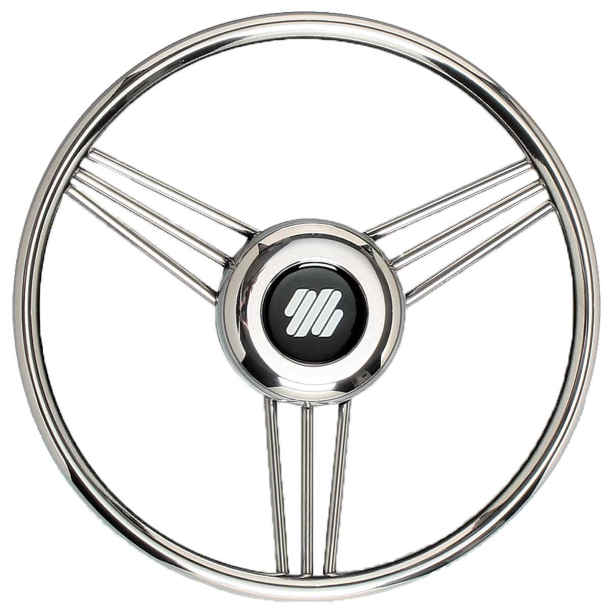 Ultraflex Steering Wheel (350mm / Stainless Steel) 4-V27