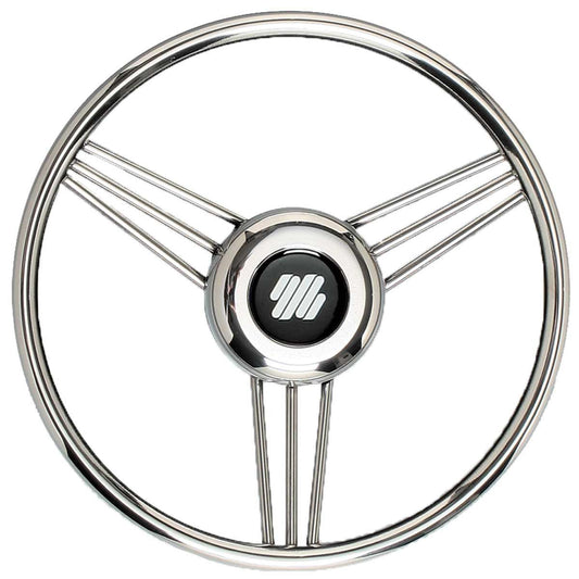 Ultraflex Steering Wheel (350mm / Stainless Steel) 4-V27