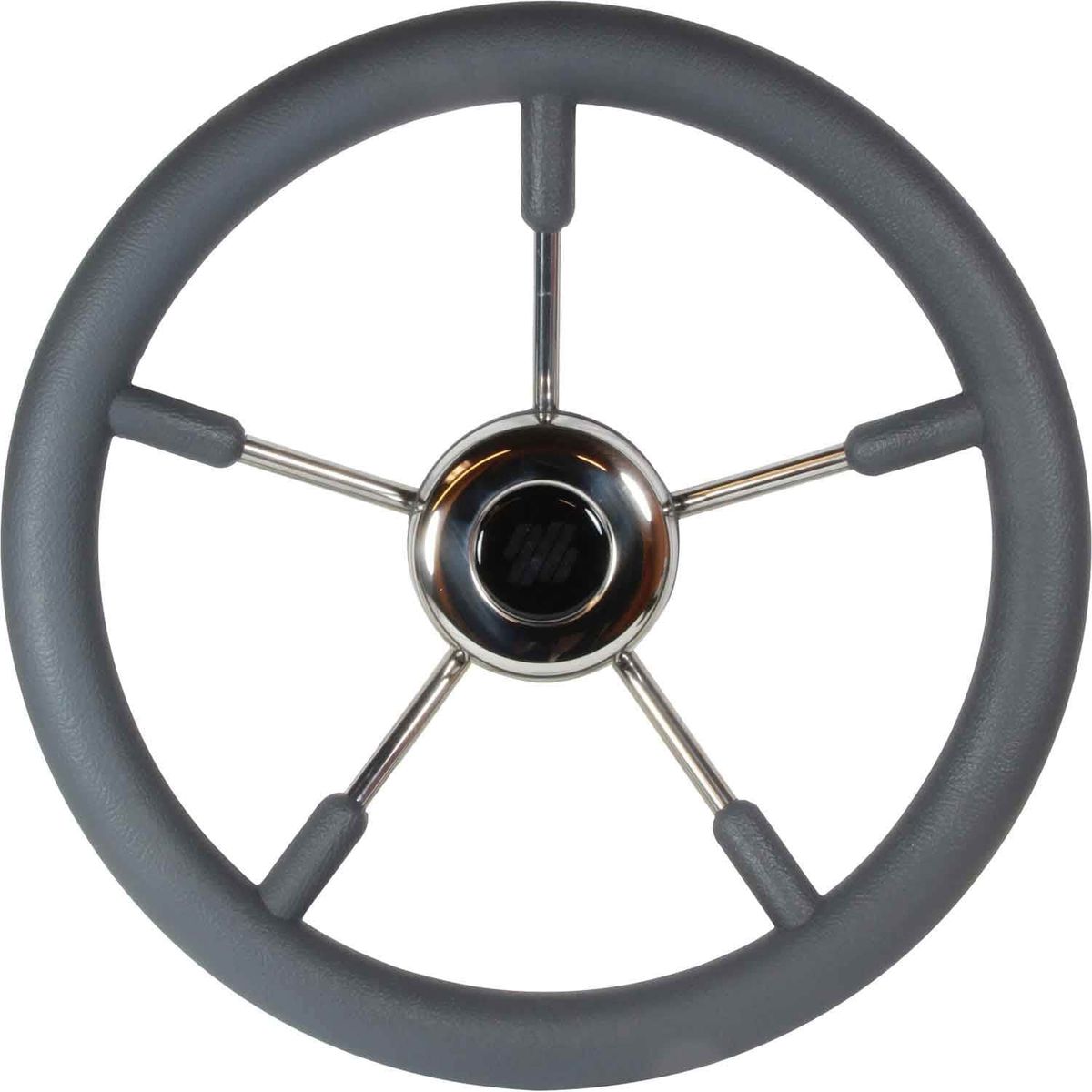 Ultraflex Grey Padded Marine Steering Wheel (Dished / 350mm) 4-V57G