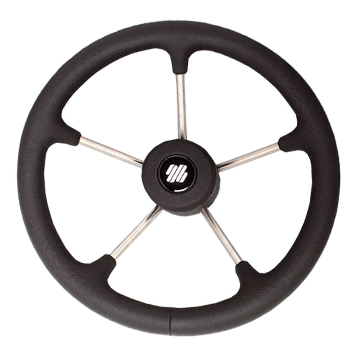 Ultraflex V70 Steering Wheel (350mm / Black Grip & Hub) 4-V70
