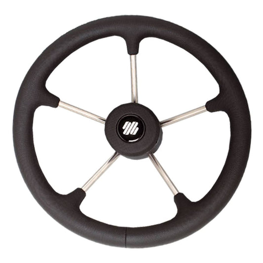 Ultraflex V70 Steering Wheel (350mm / Black Grip & Hub) 4-V70