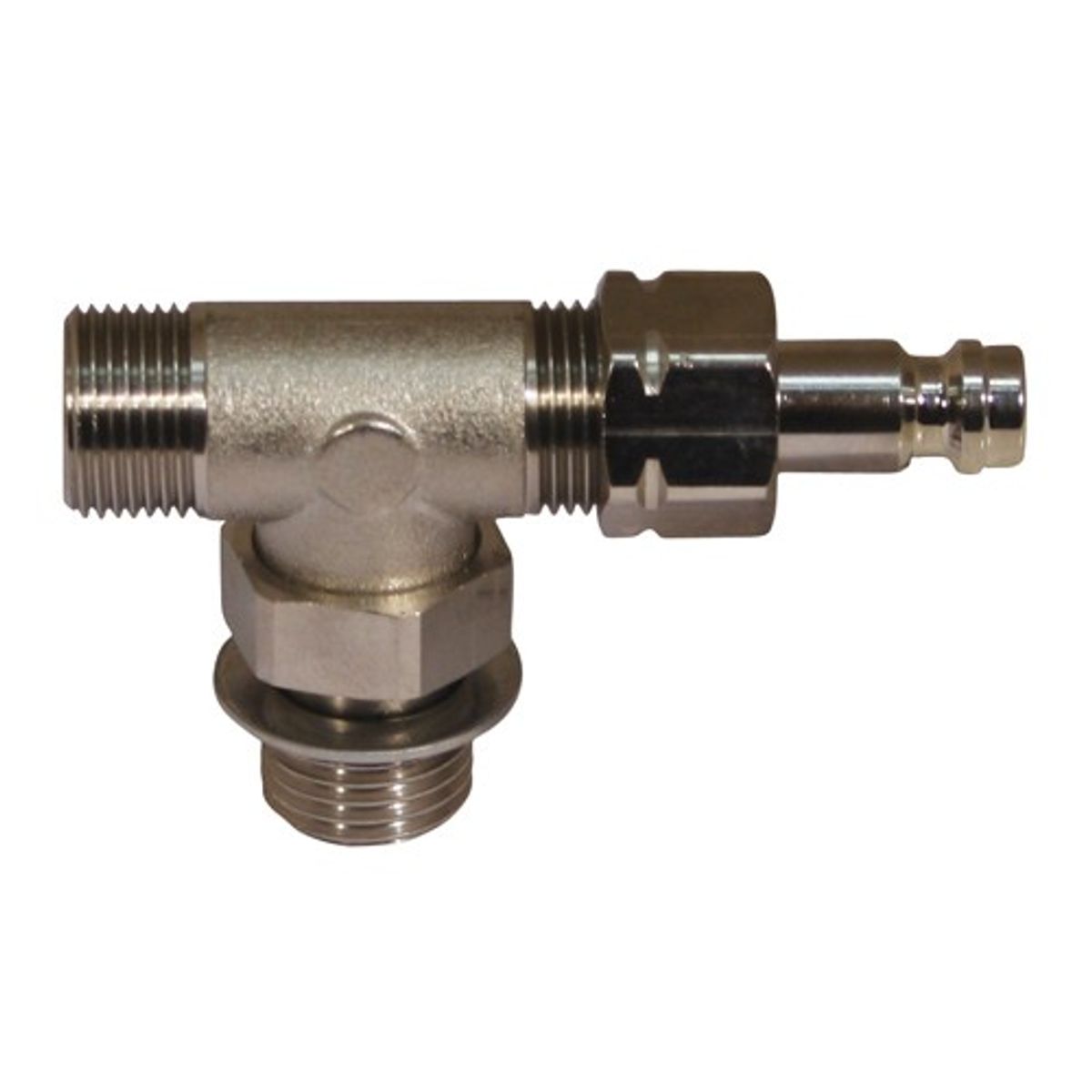Ultraflex Flexible Bleed Tee for Hydraulic Cylinders 4-VFN038