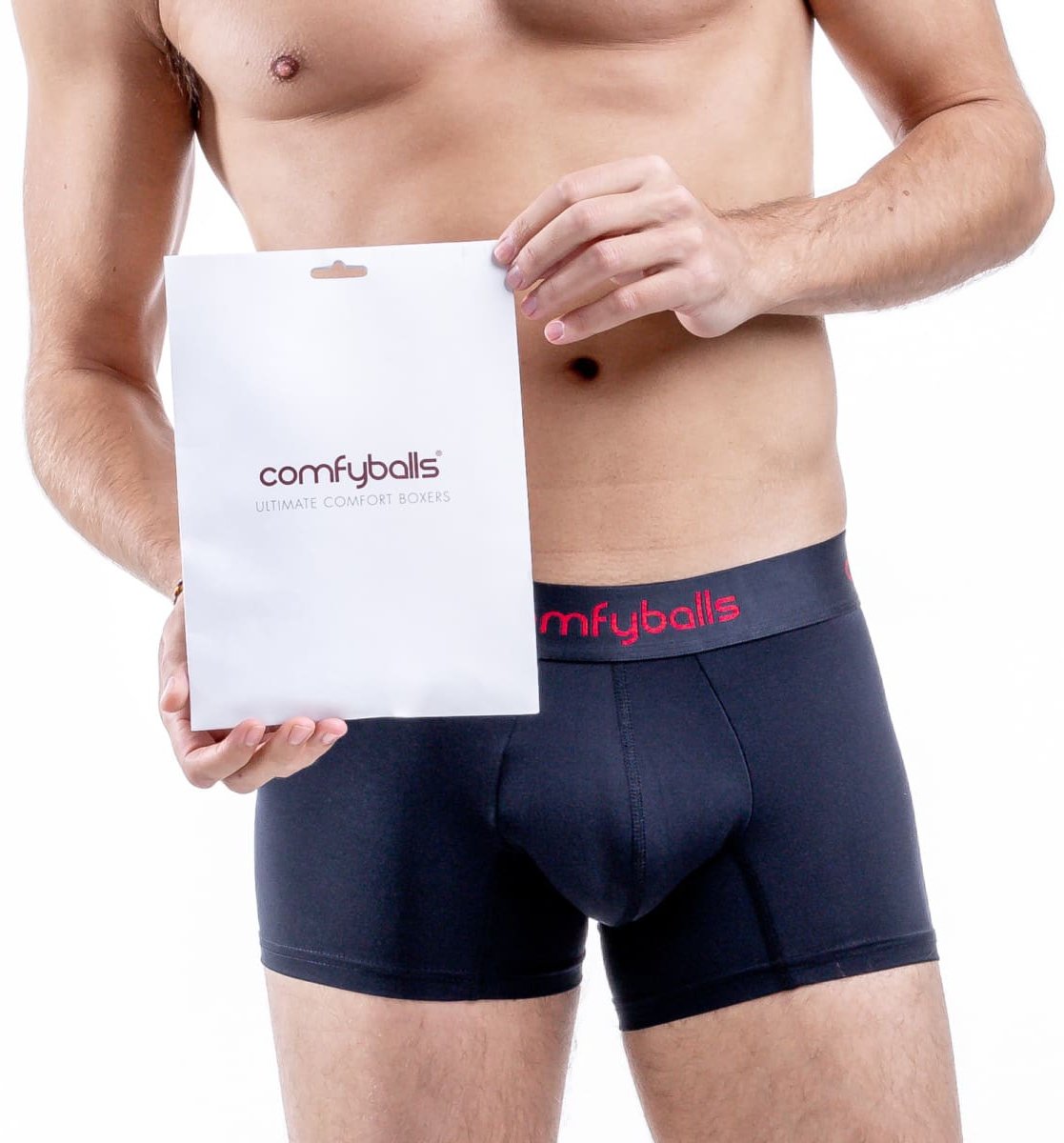 Comfyballs Navy Racing Red Performance Regular - waterworldsports.co.uk