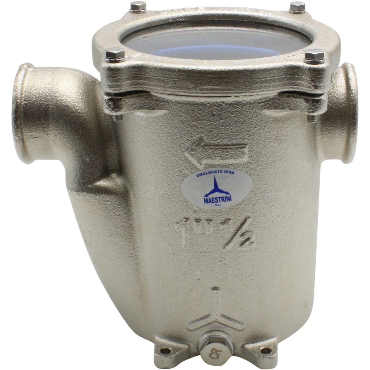 Maestrini Base Mounted DZR Water Strainer (1-1/2" BSP Female) 401627