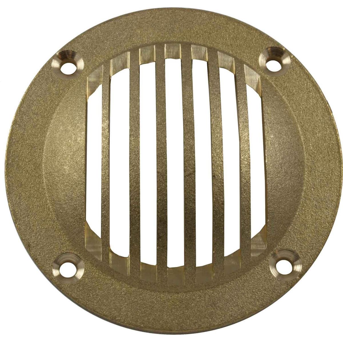 Maestrini Brass Round Intake Strainer Grate (Full Slot / 100mm OD) 402634