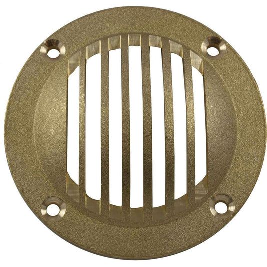 Maestrini Brass Round Intake Strainer Grate (Full Slot / 100mm OD) 402634