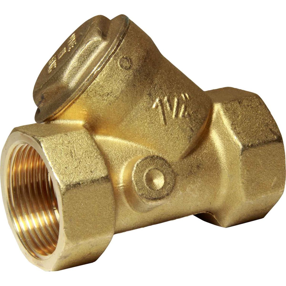 Maestrini Brass Inline 'Y' Shaped Strainer (1-1/4" BSP) 402706