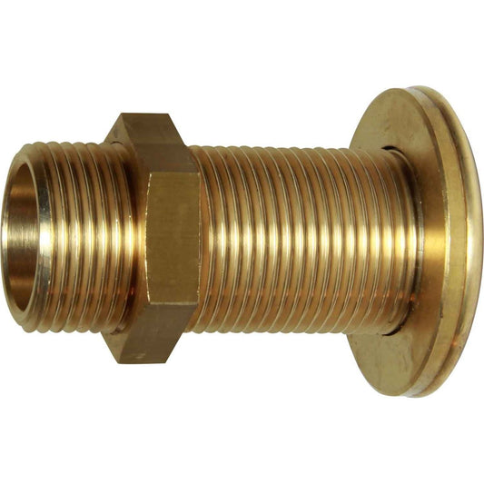Maestrini Brass Skin Fitting (Domed, 1" BSP, 77mm Long) 403005
