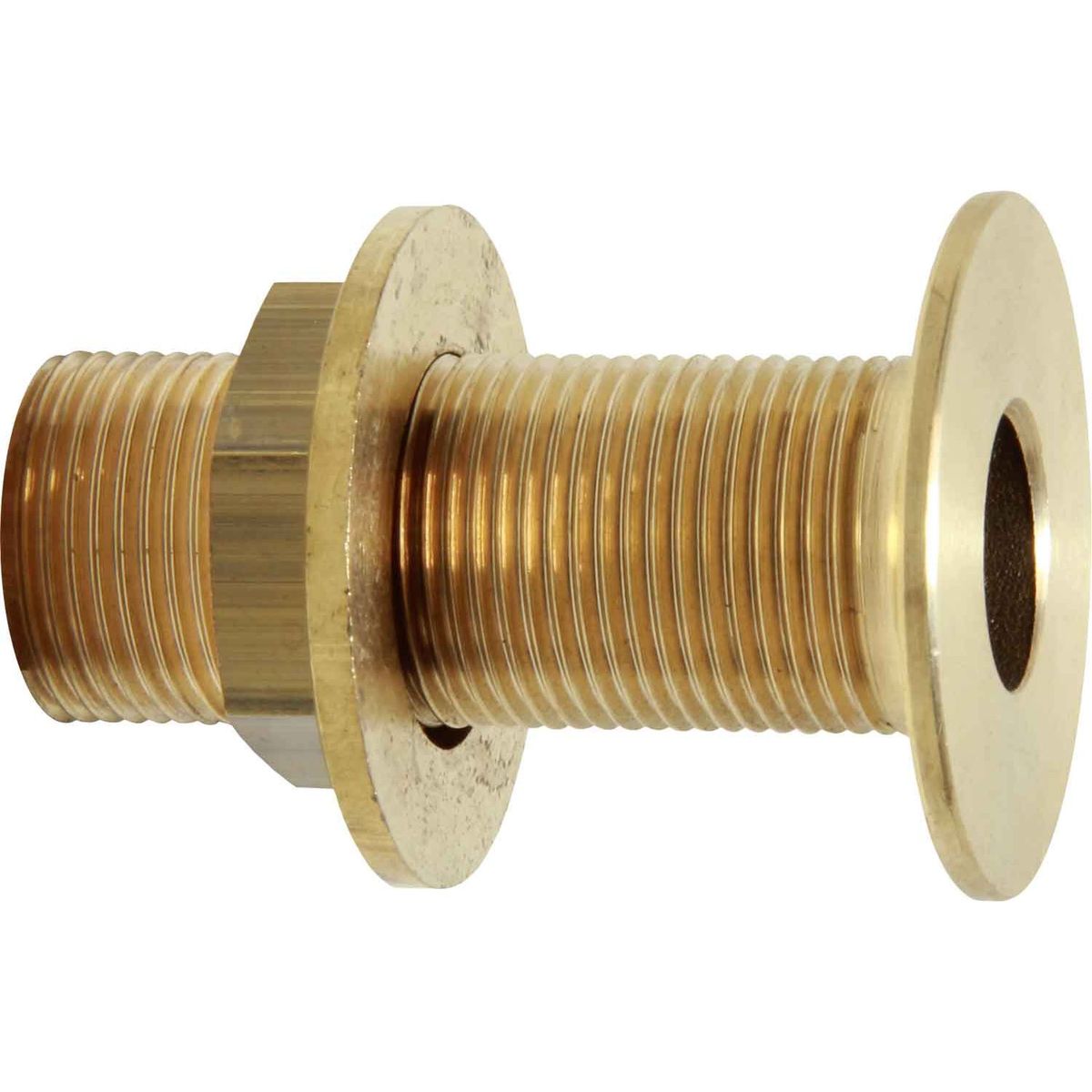 Maestrini Brass Skin Fitting (Flat, 3/4" BSP, 71mm Long) 403024