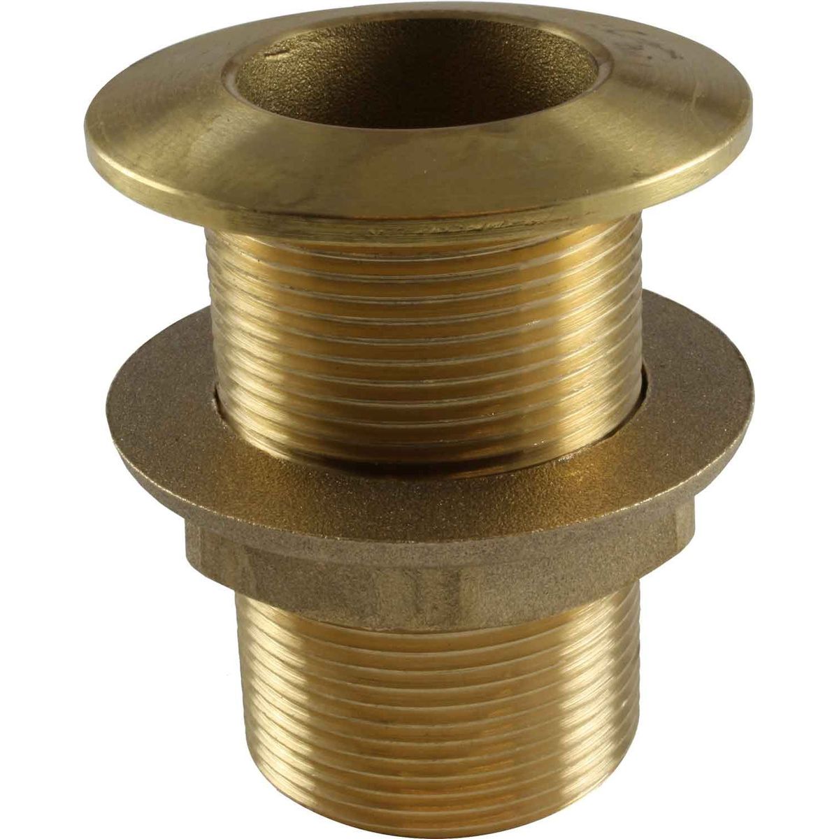 Maestrini Brass Skin Fitting (Inclined 1-1/2" BSP, 84.5mm Long) 403057