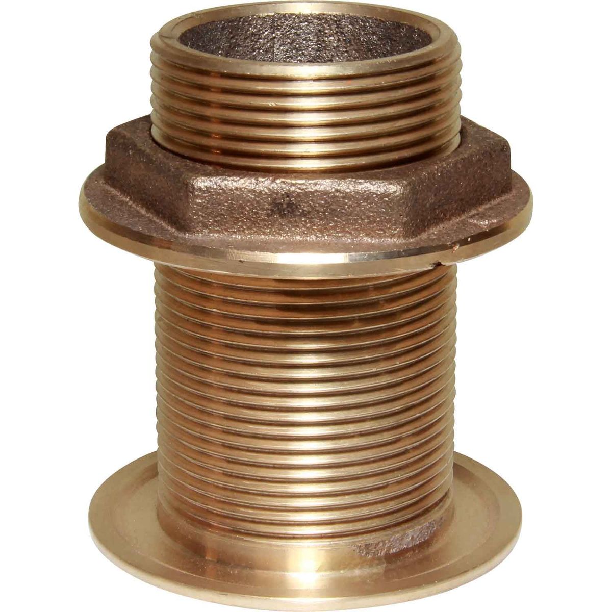 Maestrini Bronze Skin Fitting (Inclined, 1-1/2" BSP, 100mm Long) 403107