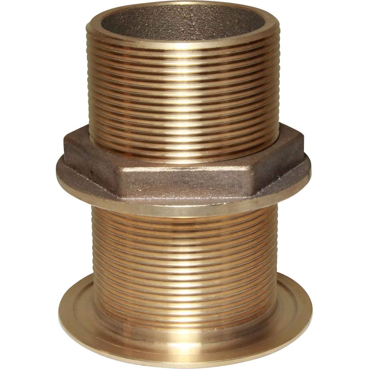 Maestrini Bronze Skin Fitting (Inclined, 2" BSP, 102.5mm Long) 403108