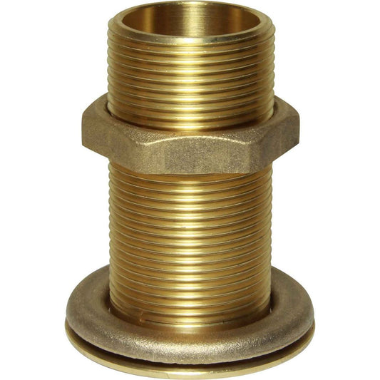 Maestrini DZR Skin Fitting (Flat, 1-1/4" BSP, 83mm Long) 403226