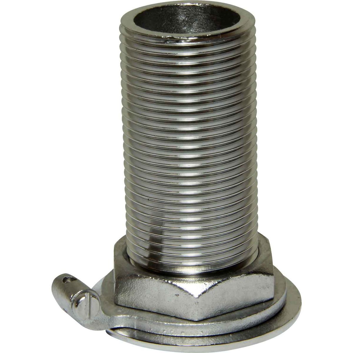 Osculati Stainless Steel 316 Skin Fitting (1" BSP, 73mm Long) 403525