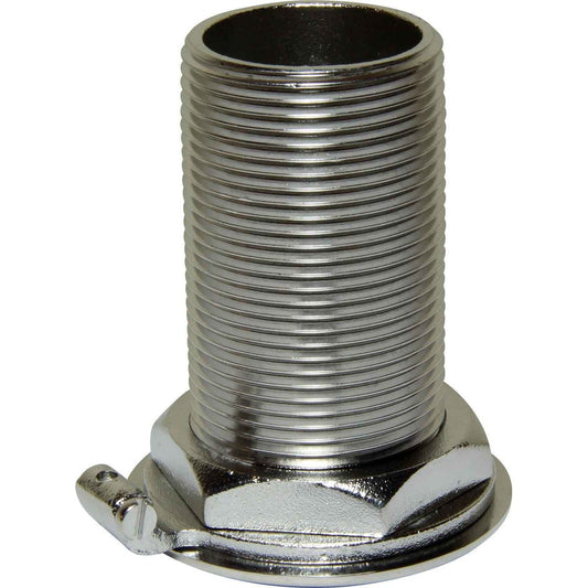 Osculati Stainless Steel 316 Skin Fitting (1-1/4" BSP, 77mm Long) 403526