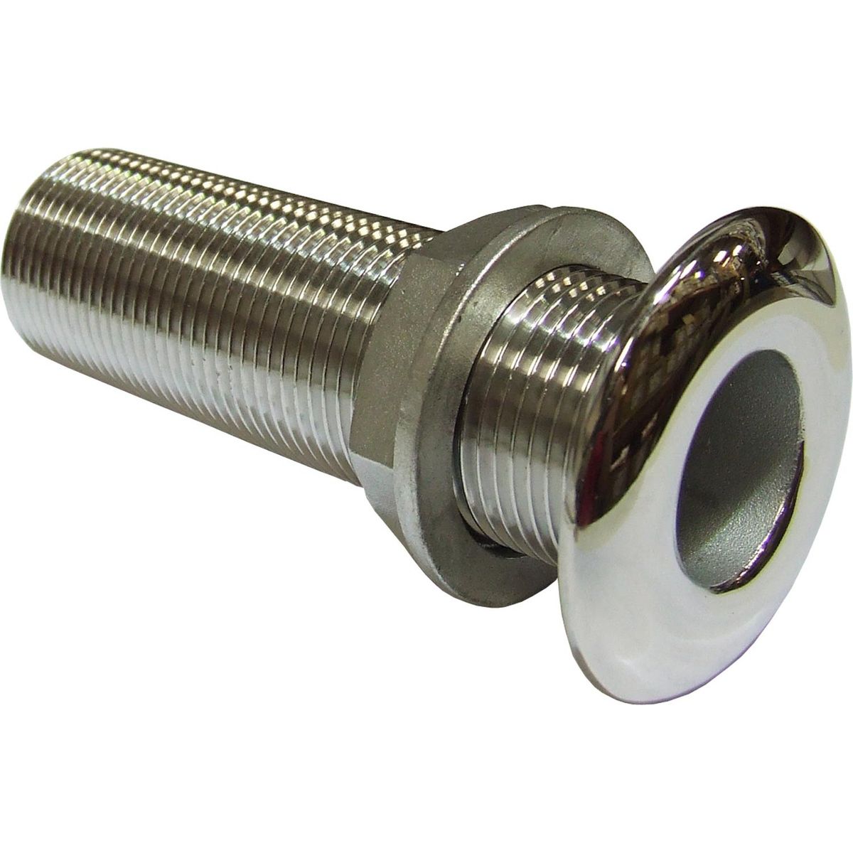 Osculati Stainless Steel 316 Skin Fitting (1" BSP, 107mm Long) 403555
